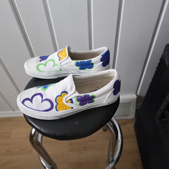 Custom Vans White - Picture 6 of 8